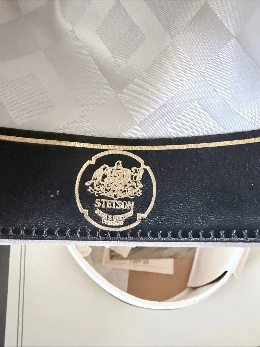 Vintage Stetson Key Club 10X Fur Felt Fedora - Caribou - Size 7 1/8 Long